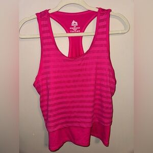 RBX Bright Pink Racerback Athletic Tank